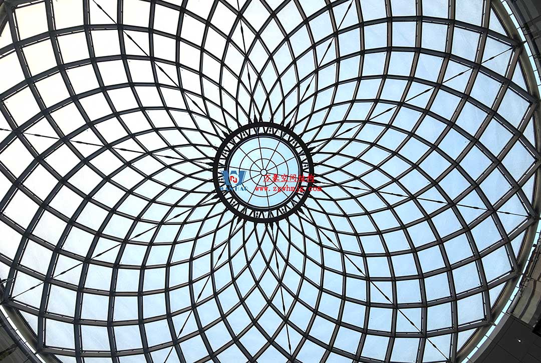 鄭州中原高鐵港數字展貿城ETFE膜結構 PTFE膜結構工程