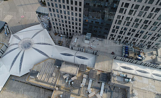 新泰卓越·財富廣場膜結構項目