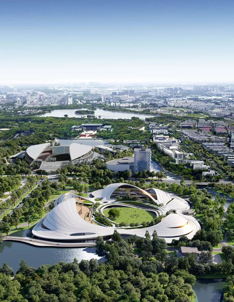 流動的建筑 — 嘉興市民中心