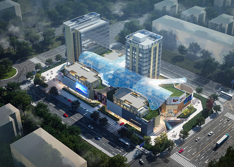 嘉興長安里ETFE膜結構頂棚