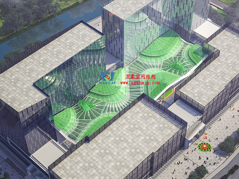 體驗感拉滿的etfe膜結構天幕|頭頂上的魅力