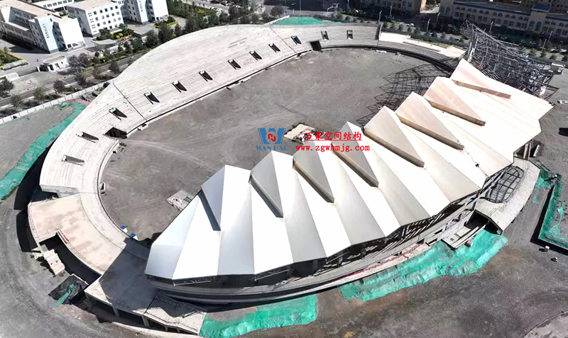 緊抓施工進(jìn)度|這個體育場PTFE膜結(jié)構(gòu)工程有最新動態(tài)