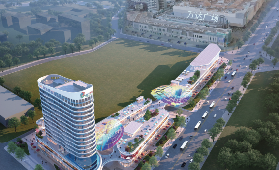 廣州茂名總匯天街商業(yè)街ETFE膜結(jié)構(gòu)項(xiàng)目