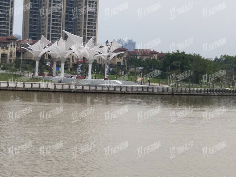 東莞市東江西岸PTFE網格覆膜結構