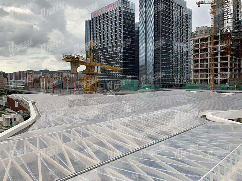 深圳龍華地鐵站ETFE天幕膜結(jié)構(gòu)項目 深圳龍華地鐵站ETFE天幕膜結(jié)構(gòu)項目